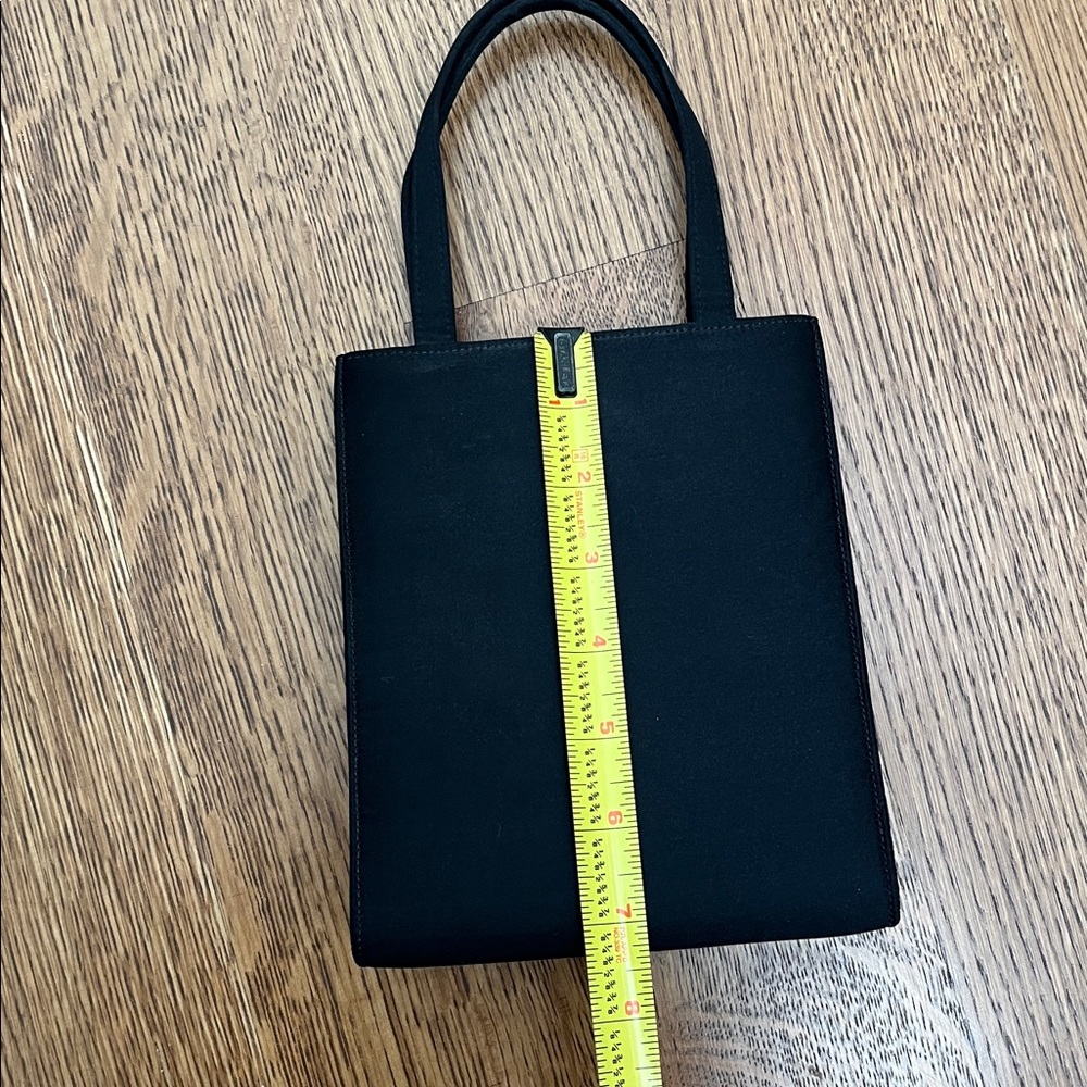 Kate Spade Black Satin Mini Handbag - Picture 3 of 7